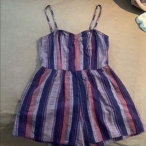 AEO Striped romper